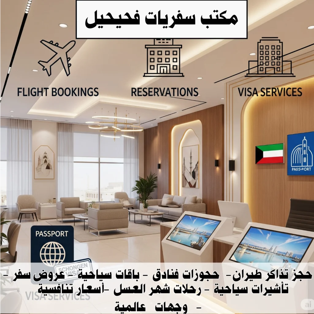 مكتب سفريات فحيحيل